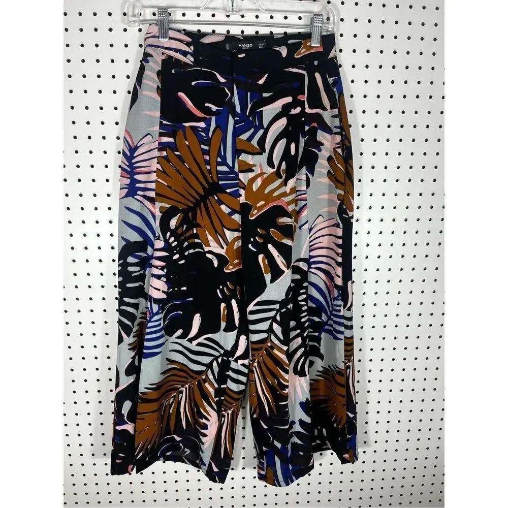 Mango Basics wide leg pants size 4